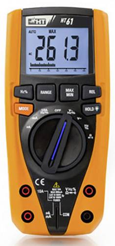 HT Instruments HT61 Hand-Multimeter digital CAT III 1000 V, CAT IV 600V Anzeige (Counts): 4000 von HT Instruments