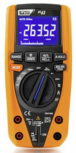 HT Instruments HT63 Hand-Multimeter digital CAT III 1000 V, CAT IV 600V Anzeige (Counts): 6000 von HT Instruments