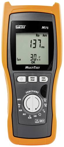 HT Instruments M75 Installationstester kalibriert (ISO) VDE-Norm 0100, 0413 von HT Instruments