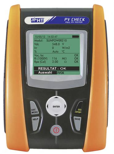 HT Instruments PV-CHECKs Installationstester VDE-Norm 0126 von HT Instruments