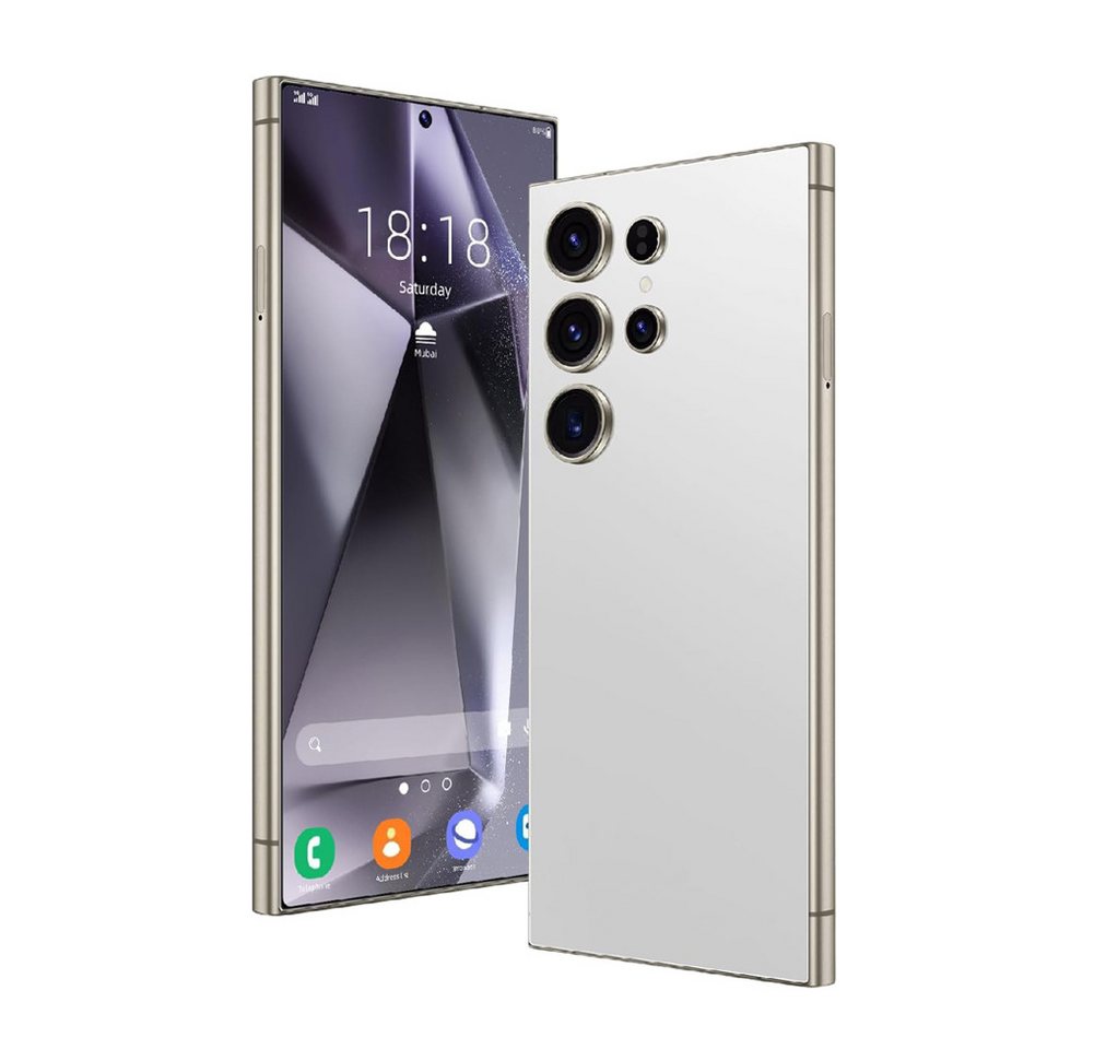 HT Entsperren Telefon, 6,8-Zoll-Bildschirm Smartphone (6,8 Zoll, 16 MP Kamera, 3GRAM+64GROM/TF256GB, 5MP+16MP Dual Kameras, Metallrahmen) von HT