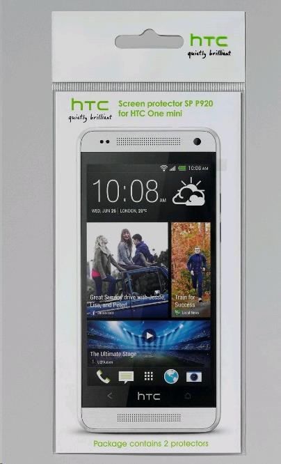 HTC SP P950 - Bildschirmschutz (Packung mit 2) - f�r HTC Desire 500 von HTC