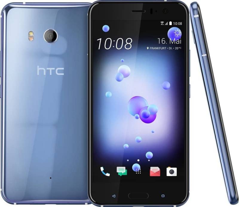 HTC U11 Amazing Silver Android Smartphone 64GB LTE Neu & OVP Smartphone (13,97 cm/5,5 Zoll, 64 GB Speicherplatz, 12,2 MP Kamera, Schnellladefunktion) von HTC