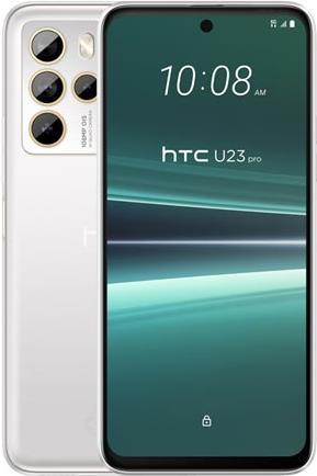 HTC U23 Pro - 5G Smartphone - Dual-SIM - RAM 12GB / Interner Speicher 256GB - microSD slot - OLED-Display - 6.7 - 2400 x 1080 Pixel (120 Hz) - 4x x Rückkamera 108 MP, 8 MP, 5 MP, 2 MP - front camera 32 MP - Schneeweiß (99HATM007-00) von HTC