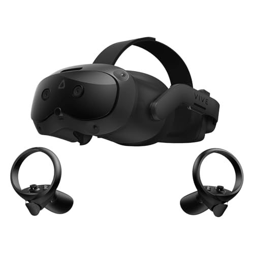 HTC Vive Focus Vision Bundle – Mixed Reality und PC VR Headset + Controller – Consumer Edition + Vive Wired Streaming Kit – DisplayPort-Modus kompatibel HTC Vive Focus Vision Bundle – Mixed Reality und PC VR Headset + Controller – Consumer Edition + Vive Wired Streaming Kit – DisplayPort-Modus kompatibel von HTC