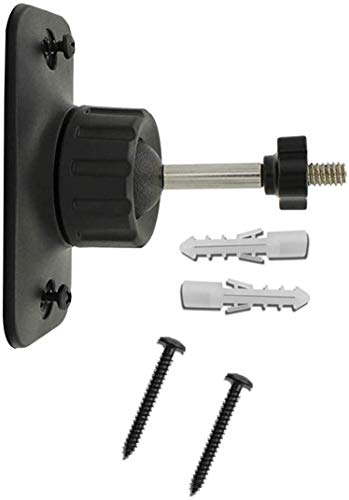 HTC Vive Wandhalterungs-Kit (2 tiems) für Leuchtturm/Basisstation - Ohne Verpackung, leicht zu entfernen und neu zu installieren! (Leuchtturm & Anker Nicht im Lieferumfang enthalten) (Schwarz) von HTC