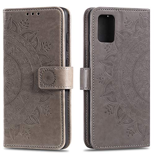 HTDELEC Handyhülle für Samsung Galaxy A03s Hülle,Lederhülle mit Kartensteckplatz und Magnetverschluss Klapphülle Book Case Tasche für Samsung Galaxy A03s - Grau HTDELEC Handyhülle für Samsung Galaxy A03s Hülle,Lederhülle mit Kartensteckplatz und Magnetverschluss Klapphülle Book Case Tasche für Samsung Galaxy A03s - Grau von HTDELEC