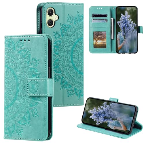 HTDELEC Handyhülle für Samsung Galaxy A05 4G Hülle,Premium PU Lederhülle mit Kartensteckplatz und Magnetverschluss Klapphülle Book Case Schutzhülle - Grün HTDELEC Handyhülle für Samsung Galaxy A05 4G Hülle,Premium PU Lederhülle mit Kartensteckplatz und Magnetverschluss Klapphülle Book Case Schutzhülle - Grün von HTDELEC