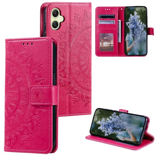 HTDELEC Handyhülle für Samsung Galaxy A05 4G Hülle,Premium PU Lederhülle mit Kartensteckplatz und Magnetverschluss Klapphülle Book Case Schutzhülle - Rot HTDELEC Handyhülle für Samsung Galaxy A05 4G Hülle,Premium PU Lederhülle mit Kartensteckplatz und Magnetverschluss Klapphülle Book Case Schutzhülle - Rot von HTDELEC