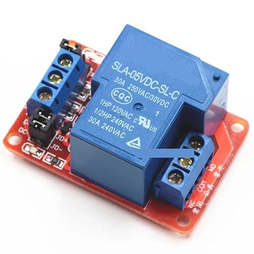 5V 30A 1-Channel Relay Module with Optocoupler H/L Level Triger HTEJFUXQE von HTEJFUXQE