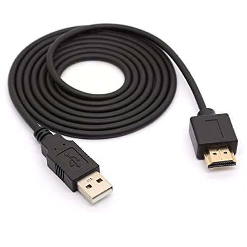 USB auf HDMI Adapter-Kabel. USB 2.0 auf HDMI 1,5 m von HTGuoji