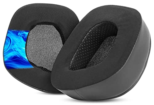 HTINDUSTRY Cool Gel Ohrpolster Ersatz Kompatibel mit Corsair Void PRO RGB SE Wireless Gaming Kopfhörer Ohrpolster mit Cooling Gel Schicht von HTINDUSTRY