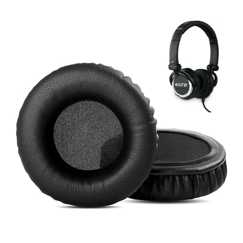 HTINDUSTRY Ersatz-Ohrpolster Kissen kompatibel mit Allen & Heath Xone XD-40 XD 40 Kopfhörer Ohrpolster mit weicherem Proteinleder/Memory-Schaum von HTINDUSTRY