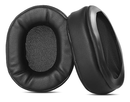 HTINDUSTRY Premium Ersatz Ohrpolster Kissen Kompatibel mit Mpow H7 Kopfhörer Ohrpolster mit weicherem Protein Leder/Memory Foam von HTINDUSTRY