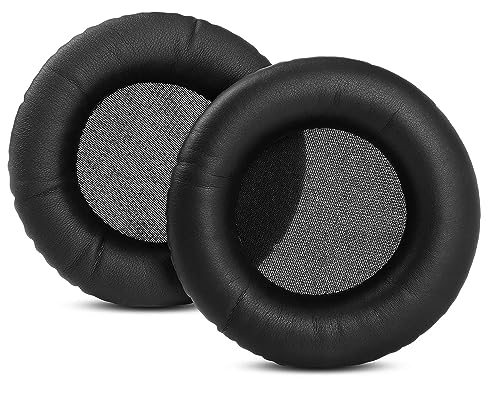 HTINDUSTRY Premium Ersatz Ohrpolster Kissen Kompatibel mit Teufel Real Z Kopfhörer Ohrpolster mit weicherem Protein Leder/Memory Foam von HTINDUSTRY