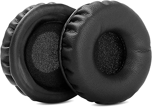 HTINDUSTRY Premium Ohrpolster Kissen Ersatz Kompatibel mit Plantronics Savi W720 Kopfhörer EarPads mit weicherem Protein Leder/Memory Foam von HTINDUSTRY