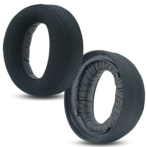 HTINDUSTRY Ersatz-Ohrpolster Kompatibel mit Sony PS5 Playstation 5 Pulse 3D Wireless-Headset Robuste Ohrpolster aus atmungsaktivem Stoff/Hochwertigem Schaum von HTINDUSTRY