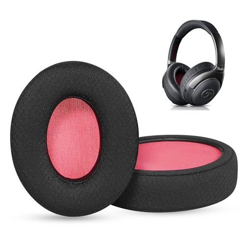 Mute Bluetooth HTINDUSTRY Ersatz-Ohrpolster Kissen – Kompatibel mit Teufel Mute Bluetooth Kopfhörer, Ohrpolster mit atmungsaktivem Stoff & Memory-Schaum von HTINDUSTRY