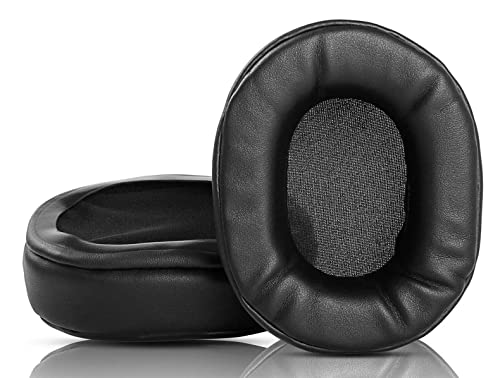 Premium Kopfhörer Ohrpolster Kissen Ersatz Ohrpolster Kompatibel mit Auna Elegance Bluetooth 4.0 NFC APTX Kopfhörer Headset von HTINDUSTRY