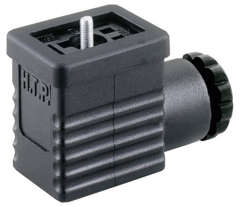 HTP Ventilstecker Schwarz Pole:2 + PE M1NS2000 Inhalt von HTP