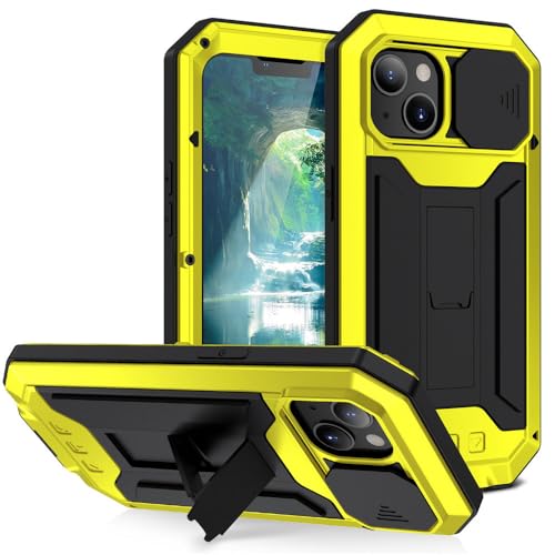 HTXONB 360-Grad-Schutzhülle mit Fallschutz aus Metall für iPhone 16 15 14 13 Pro Max 14 15 16 Plus Schutzhülle mit Push-Pull-Objektiv, gelb, für iPhone 16 Pro HTXONB 360-Grad-Schutzhülle mit Fallschutz aus Metall für iPhone 16 15 14 13 Pro Max 14 15 16 Plus Schutzhülle mit Push-Pull-Objektiv, gelb, für iPhone 16 Pro von HTXONB