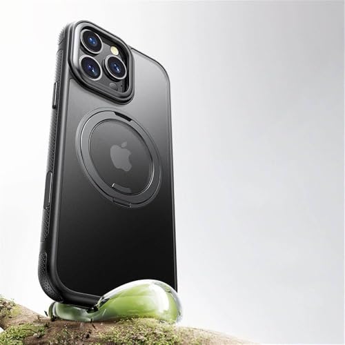 HTXONB 360 Grad drehbare magnetische Halterung Schutzhülle für iPhone 16 15 14 13 Pro Max 16 Plus kabellose Ladeschutzhülle, Schwarz, für iPhone 16 Pro HTXONB 360 Grad drehbare magnetische Halterung Schutzhülle für iPhone 16 15 14 13 Pro Max 16 Plus kabellose Ladeschutzhülle, Schwarz, für iPhone 16 Pro von HTXONB