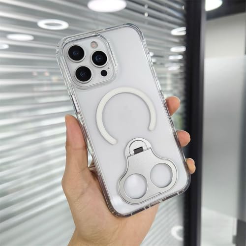 HTXONB Magnetische Handyhülle mit Doppelringhalterung für iPhone 16 15 14 13 12 Pro Max 14 15 16 Plus Kabelloses Laden Anti-Drop-Schutzhülle, Transparent, Für iPhone 13 Pro HTXONB Magnetische Handyhülle mit Doppelringhalterung für iPhone 16 15 14 13 12 Pro Max 14 15 16 Plus Kabelloses Laden Anti-Drop-Schutzhülle, Transparent, Für iPhone 13 Pro von HTXONB