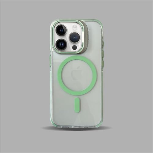 HTXONB Zweifarbige magnetische Anti-Drop-Handyhülle für iPhone 16 15 14 13 12 Pro Max 14 15 16 Plus Schutzhülle mit kabelloser Ladelinsenhalterung, grün, für iPhone 12 HTXONB Zweifarbige magnetische Anti-Drop-Handyhülle für iPhone 16 15 14 13 12 Pro Max 14 15 16 Plus Schutzhülle mit kabelloser Ladelinsenhalterung, grün, für iPhone 12 von HTXONB
