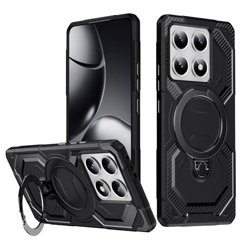 HTXWXJC Handyhülle für Xiaomi 14T, 2406APNFAG Ringhalter, integrierte magnetische Autohalterung, stoßfeste TPU-Schutzhülle für Xiaomi 14T, Schwarz HTXWXJC Handyhülle für Xiaomi 14T, 2406APNFAG Ringhalter, integrierte magnetische Autohalterung, stoßfeste TPU-Schutzhülle für Xiaomi 14T, Schwarz von HTXWXJC