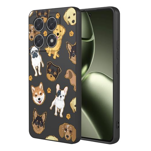 HTXWXJC Handyhülle für Xiaomi 14T, stoßfest, flexibel, TPU, weiche Hülle, Hundemuster, Handyhülle für Xiaomi 14T, schwarzer Hund HTXWXJC Handyhülle für Xiaomi 14T, stoßfest, flexibel, TPU, weiche Hülle, Hundemuster, Handyhülle für Xiaomi 14T, schwarzer Hund von HTXWXJC
