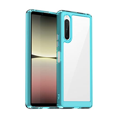 HTXWXJC Hülle für Sony Xperia 10 V, Sony 10 V Hülle, XQ-DC72, XQ-DC54 Hülle mit Displayschutzfolie, kristallklares Polycarbonat, harte Rückseite, stoßfest, schlanke, dünne Handyhülle für Sony Xperia HTXWXJC Hülle für Sony Xperia 10 V, Sony 10 V Hülle, XQ-DC72, XQ-DC54 Hülle mit Displayschutzfolie, kristallklares Polycarbonat, harte Rückseite, stoßfest, schlanke, dünne Handyhülle für Sony Xperia von HTXWXJC