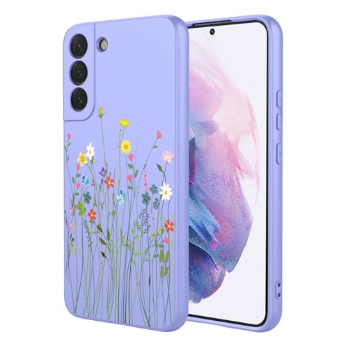 HTXWXJC Schutzhülle für Galaxy S21+, SM-G996B Samsung S21+, stoßfest, flexibel, TPU, weich, Blumenmuster, lila Blume HTXWXJC Schutzhülle für Galaxy S21+, SM-G996B Samsung S21+, stoßfest, flexibel, TPU, weich, Blumenmuster, lila Blume von HTXWXJC