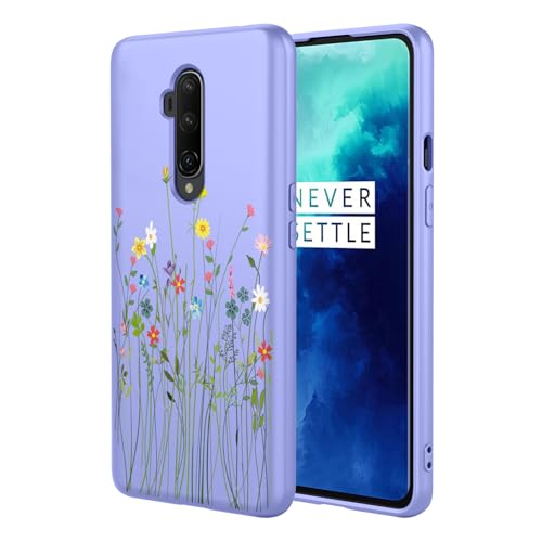 HTXWXJC Schutzhülle für OnePlus 7T Pro, HD1911 HD1925, stoßfest, flexibel, TPU, weich, Blumenmuster, lila Blume HTXWXJC Schutzhülle für OnePlus 7T Pro, HD1911 HD1925, stoßfest, flexibel, TPU, weich, Blumenmuster, lila Blume von HTXWXJC