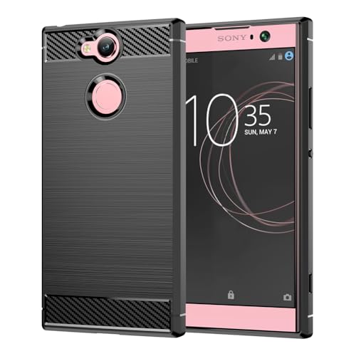 HTXWXJC Schutzhülle für Sony Xperia L2, H4311, H3311, H4331, H3321, dünn, Karbonfaser, TPU, Gummi, kratzfest, stoßfest, Schwarz HTXWXJC Schutzhülle für Sony Xperia L2, H4311, H3311, H4331, H3321, dünn, Karbonfaser, TPU, Gummi, kratzfest, stoßfest, Schwarz von HTXWXJC