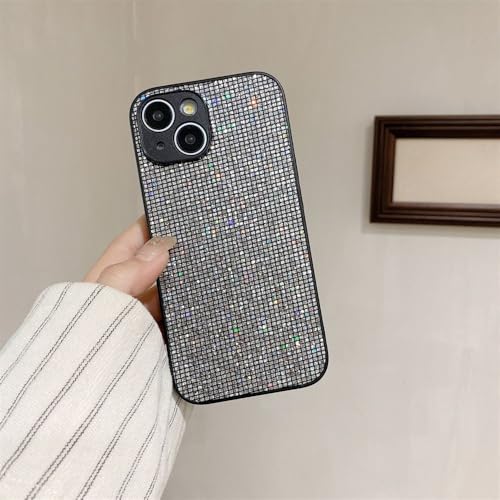 Bling Diamond Glitter Hülle für iPhone 16 15 14 Plus 11 12 13 Pro Max Mini X XR XS Max 7 8 Plus Glänzende Pailletten Stoßfeste Hülle, Schwarz, für iPhone 16 Pro Bling Diamond Glitter Hülle für iPhone 16 15 14 Plus 11 12 13 Pro Max Mini X XR XS Max 7 8 Plus Glänzende Pailletten Stoßfeste Hülle, Schwarz, für iPhone 16 Pro von HTYTFC