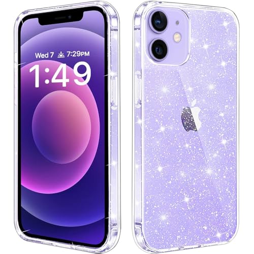 HTYTFC Glitzernde Handyhülle für iPhone 16 E 16E 15 Pro Max 14 Plus 13 Mini 12 11 XR 8 7 SE 2022 2020 Transparente Damen- und Mädchenhülle, A, Für iPhone 8 Plus HTYTFC Glitzernde Handyhülle für iPhone 16 E 16E 15 Pro Max 14 Plus 13 Mini 12 11 XR 8 7 SE 2022 2020 Transparente Damen- und Mädchenhülle, A, Für iPhone 8 Plus von HTYTFC