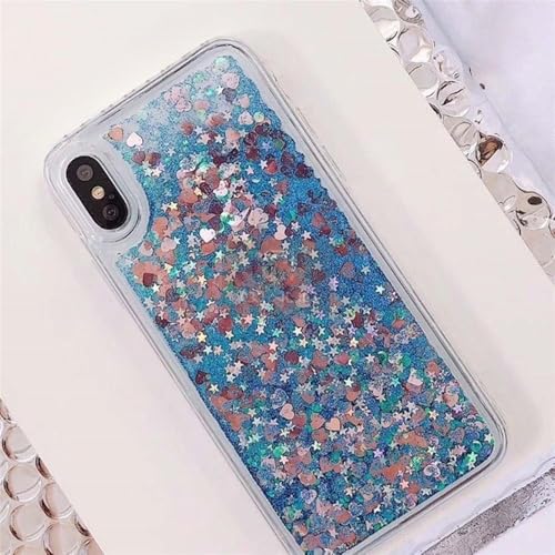 HTYTFC Love Heart Glitter Handyhülle für iPhone 16 15 14 13 12 11 Pro Max X XR XS MAX 7 8 Plus Liquid Quicksand Bling Pailletten Cover, Blau, Für iPhone 16Pro Max HTYTFC Love Heart Glitter Handyhülle für iPhone 16 15 14 13 12 11 Pro Max X XR XS MAX 7 8 Plus Liquid Quicksand Bling Pailletten Cover, Blau, Für iPhone 16Pro Max von HTYTFC