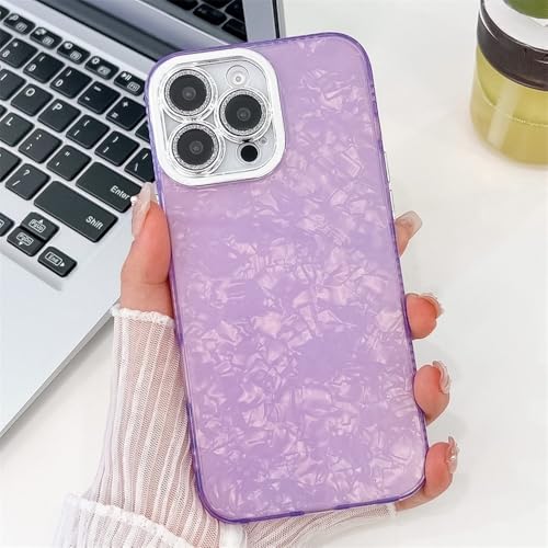 Laser Ripple Marble Handyhülle für iPhone 16 Plus 15 14 13 Pro Max Hart-PC Glitzer Kameraschutz Stoßfeste Rückseite, Schale Lila, Für iPhone 15 Pro Laser Ripple Marble Handyhülle für iPhone 16 Plus 15 14 13 Pro Max Hart-PC Glitzer Kameraschutz Stoßfeste Rückseite, Schale Lila, Für iPhone 15 Pro von HTYTFC