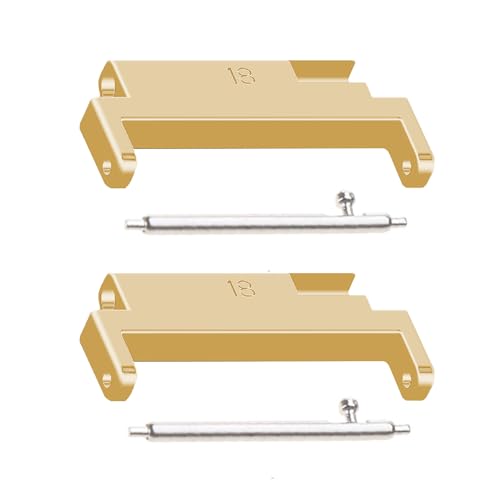 HUAANYA Für 18 Mm-20 Mm Smartwatch Zubehör Straps Metall Link Anhang Einstellbarer Stecker Adapter Ersatz 2pcs HUAANYA Für 18 Mm-20 Mm Smartwatch Zubehör Straps Metall Link Anhang Einstellbarer Stecker Adapter Ersatz 2pcs von HUAANYA