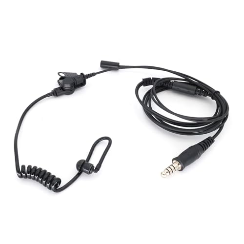 HUAANYA Radios 7.1mm Stecker Stecker Akustik Air Tube Security Agent Kopfhörer Mikrofon Ohrhörer HUAANYA Radios 7.1mm Stecker Stecker Akustik Air Tube Security Agent Kopfhörer Mikrofon Ohrhörer von HUAANYA