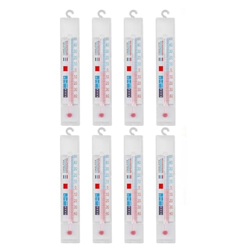Set Von 8/10 Kühlschrank Gefrierschrankthermometern Mit Praktischen Hakentemperaturmonitoren Die Für Den Gebrauch Innenbereich Freien Geeignet Sind von HUAANYA