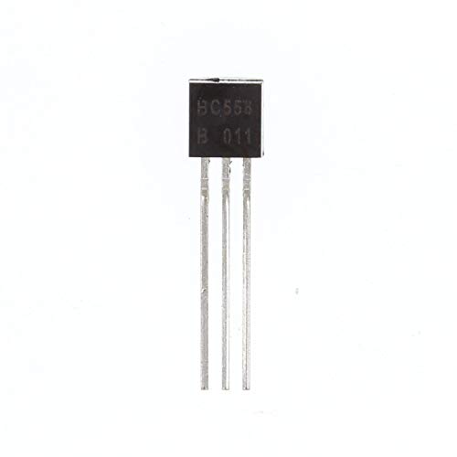 BC558B BC558 PNP Transistor, TO-92, 30 V, 200 MA, 625 mW, 20 Stück von HUABAN