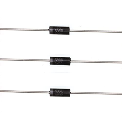 HUABAN 10PCS 1N5361B 1N5361 Power Zener Diode 5W 27V DO-15(CASE17-02) Axial Diodes 5 Watt 27 Volt von HUABAN