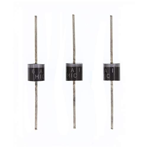 HUABAN 20 Pieces 6A1 Rectifier Diode 6A 100V R-6 Axial 6 Amp 100 Volt von HUABAN