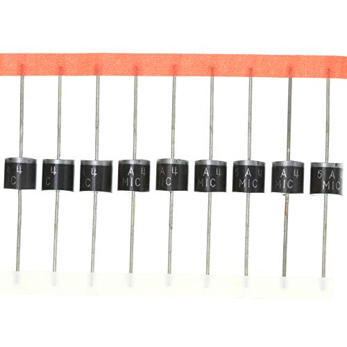 HUABAN 20PCS 6A4 Rectifier Diode 6A 400V R-6 Axial 6 Amp 400 Volt von HUABAN