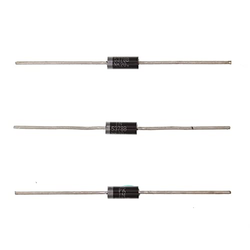 HUABAN 50PCS 1N5378B 1N5378 Power Zener Diode 5W 100V DO-15(CASE17-02) Axial Diodes 5 Watt 100 Volt von HUABAN