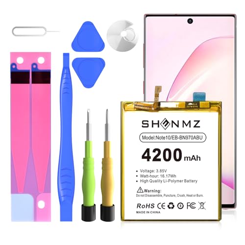 Akku für Galaxy Note 10, 4200mAh Akku mit hoher Kapazität für Galaxy Note 10 SM-N970 mit Reparatur-Kits Akku für Galaxy Note 10, 4200mAh Akku mit hoher Kapazität für Galaxy Note 10 SM-N970 mit Reparatur-Kits von HUAENG