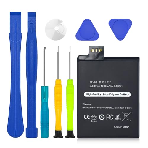 Neuer Ersatzakku A1574, Aufgerüsteter 1043mAh Li-Polymer Ersatzakku für iPod 7.1, Apple iPod Touch 6th, Apple iPod Touch 6th Generation, 020-00425, A1641 MP3-Player Musik Player von HUAENG