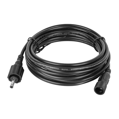 2er Pack 3M LED Gartenleuchte Verlängerungskabel, Wasserdicht LED Außenleuchte Kabel für Gartenleuchte von HUAEU