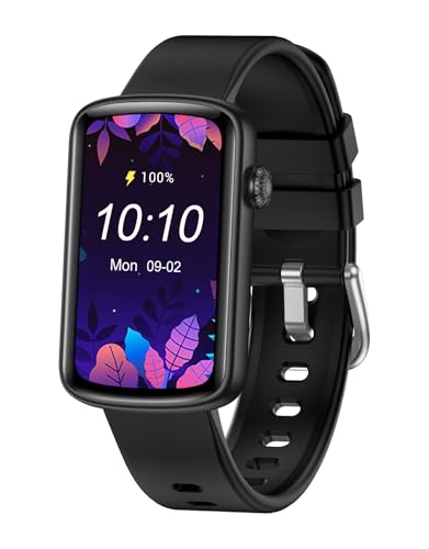 HUAKUA Smartwatch Damen 1.47 Zoll Touchscreen Fitness Tracker Schrittzähler Uhr mit Menstruationszyklus Pulsuhr SpO2 Messung Schlafüberwachung Sportuhr IP68 Wasserdicht für Android iOS Handy von HUAKUA